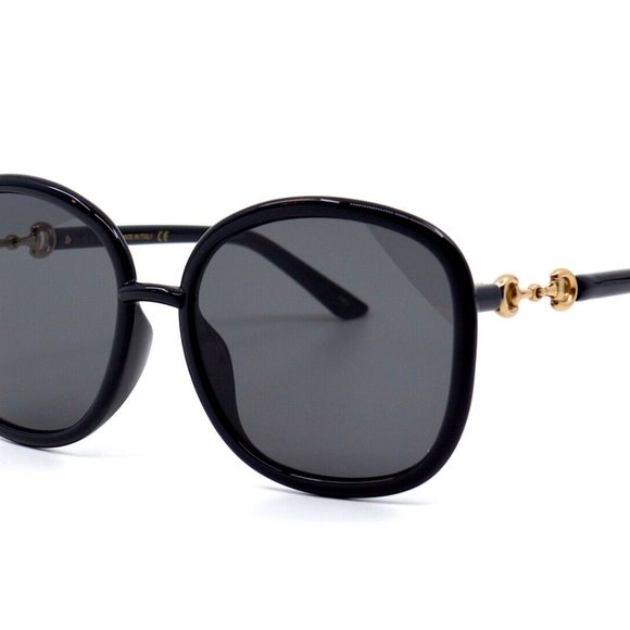 NEW GUCCI GG0892SA 001 BLACK GREY AUTHENTIC SUNGLASSES 50-19 - Picture 9 of 15